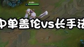 中单盖伦对长手法师