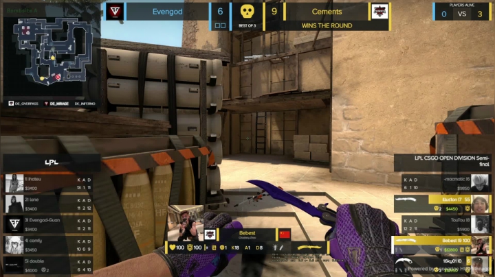 Evengod vs Cements de_mirage