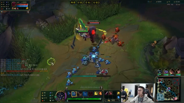 【2021-04-10 10点场】余小C真的很强：余小C：韩服从零单排，白银之战！