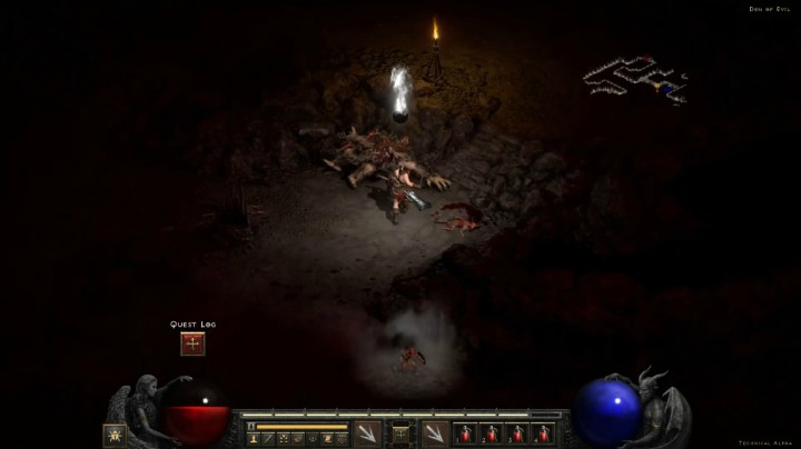 《暗黑破坏神2：重制版》A测实机演示-野蛮人