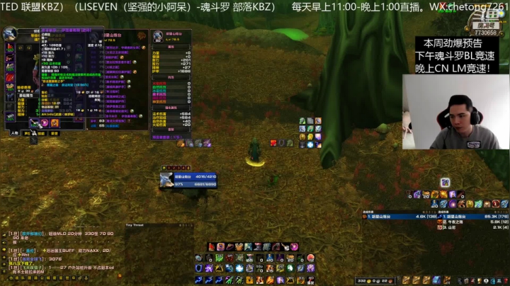 【2021-04-05 12点场】魔兽李佳琦：NAXX部落双王狂暴战竞速！