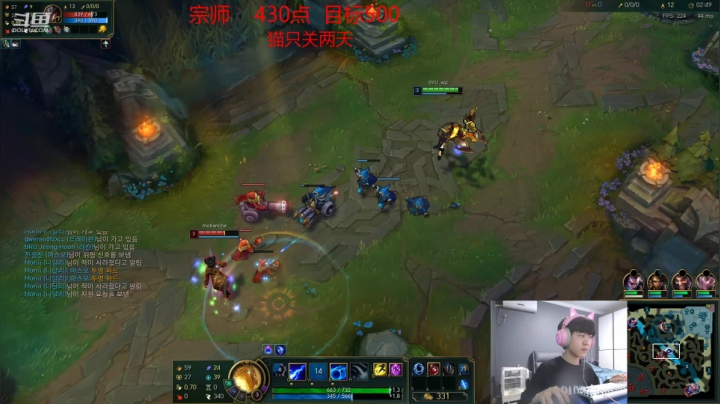 【2021-04-10 21点场】王纪超666：韩服400点冲王者