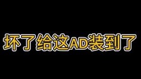坏了给这AD装到了