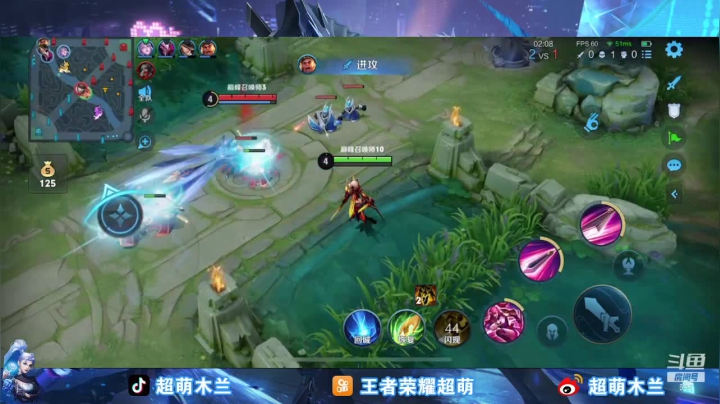 【王者荣耀】超萌木兰的精彩时刻 20210411 23点场