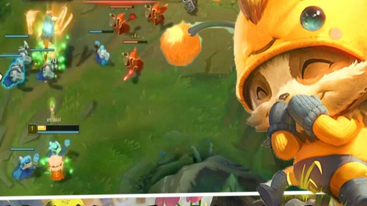 【恶霸提莫】韩服刀妹哭这进入了直播间，哭爹喊娘的让我教他玩提莫!