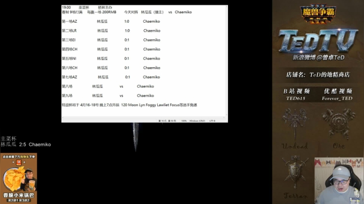 【TED出品】韭菜杯 林瓜瓜 vs Chaemiko 下 故技重施