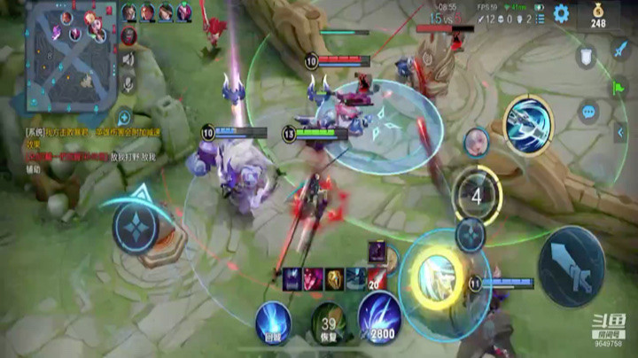 继上个视频之后，疯狂越塔强杀，残血反杀。