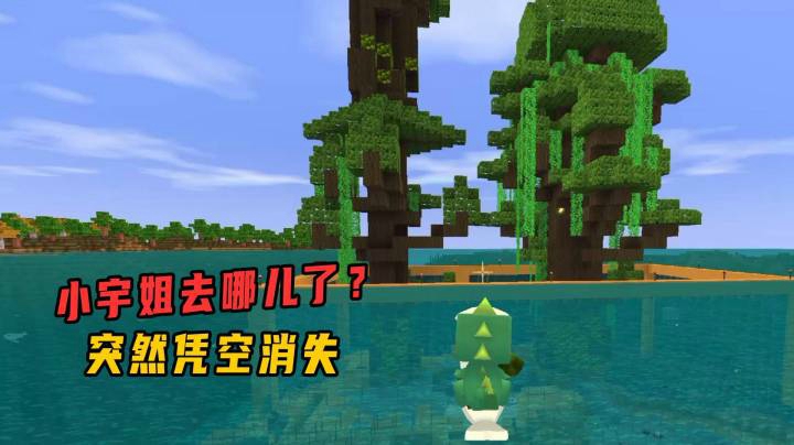 迷你世界雨林生存43：小宇和虎妹子去哪了？从地图坐标上突然消失