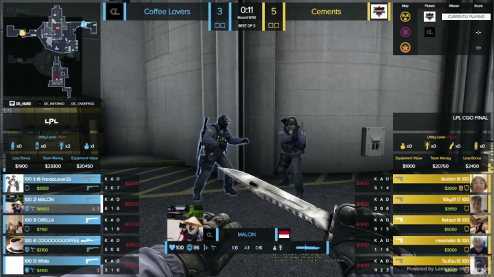 Cements VS Coffee Lovers de_Nuke