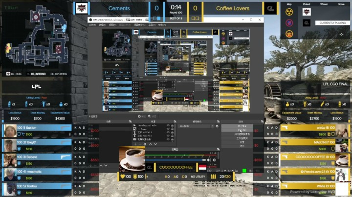 Cements VS Coffee lovers de_Inferno