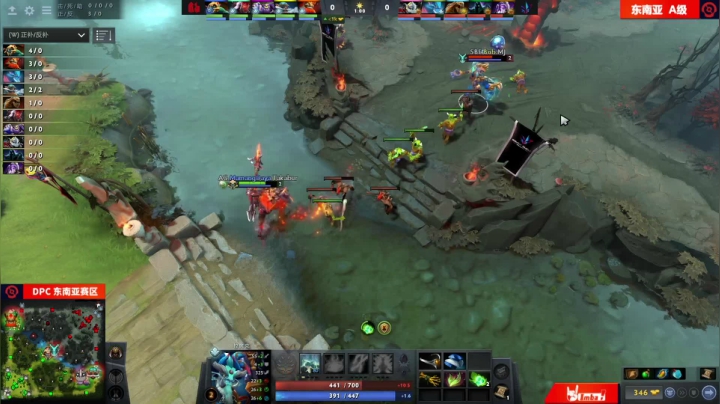 DPC S2 东南亚区 Army.G vs SBE BO3 第一场 4.15