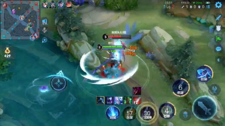 【国服澜单排1V9击杀剪辑】