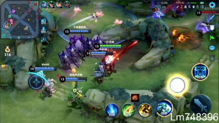 我在斗鱼看林蒙m直播王者荣耀