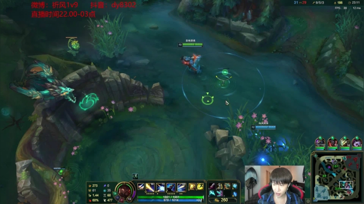 【2021-04-18 00点场】祈风1v9：国服第一VN！一个打八百多个！