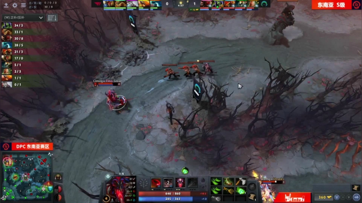 DPC S2 CIS区 T1 vs Omega BO3 第二场 4.17
