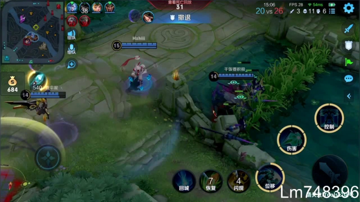 我在斗鱼看林蒙m直播王者荣耀