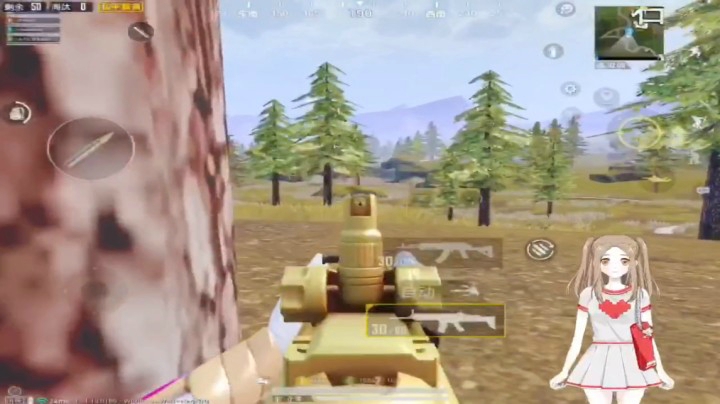 超强机瞄小姐姐，山谷钢枪6淘汰