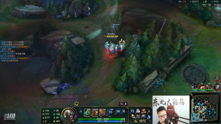 【英雄联盟】东北大鹌鹑的精彩时刻 20210422 00点场