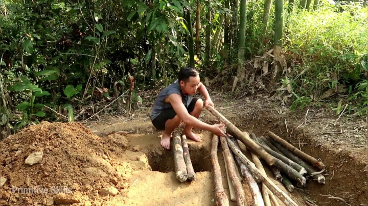 第二季1080P E13荒野卫生间2【真人我的世界-空手发展-单人炼铁】