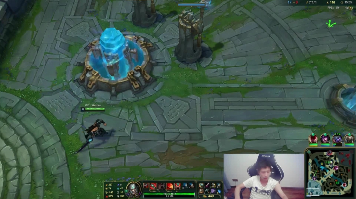 【2021-04-23 00点场】douyu丶松子：蛮王：版本T0 选到=包赢