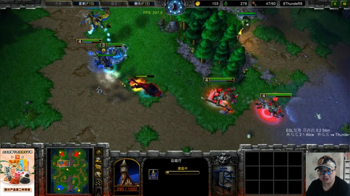 【TED出品】ESL周赛 林瓜瓜 vs Thunder 有力使不出