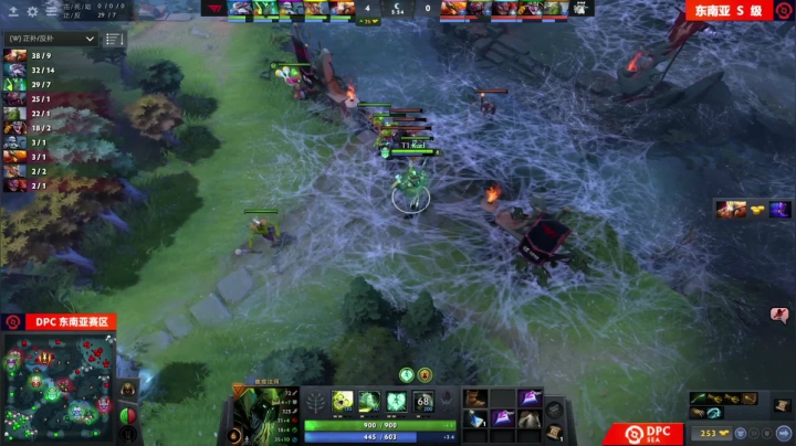 DPC S2 东南亚区 T1 vs Lilgun BO3 第一场 4.24