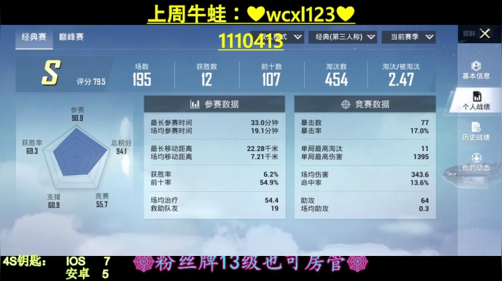 【2021-04-25 21点场】iAoay丶小恐龙：【4S马丁】新赛季冲冲冲！！！