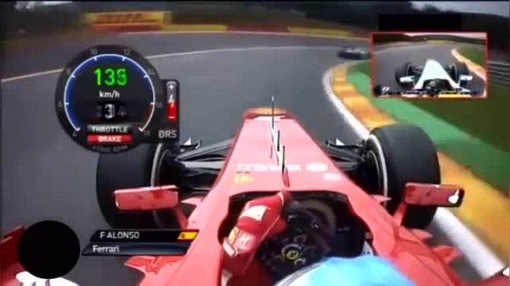 F1赛车手过弯反应有多快，驾驶员视角感受下
