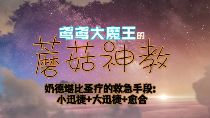 【鸢鸢奶德】905奶德小技巧，堪比圣疗的大小迅捷+愈合