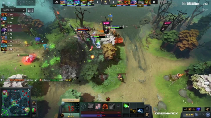 DPC S2 欧洲区 Secret vs Alliance BO3 第三场 4.28