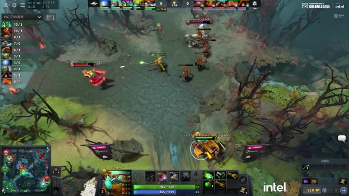 DPC S2 欧洲区 Secret vs Alliance BO3 第一场 4.28