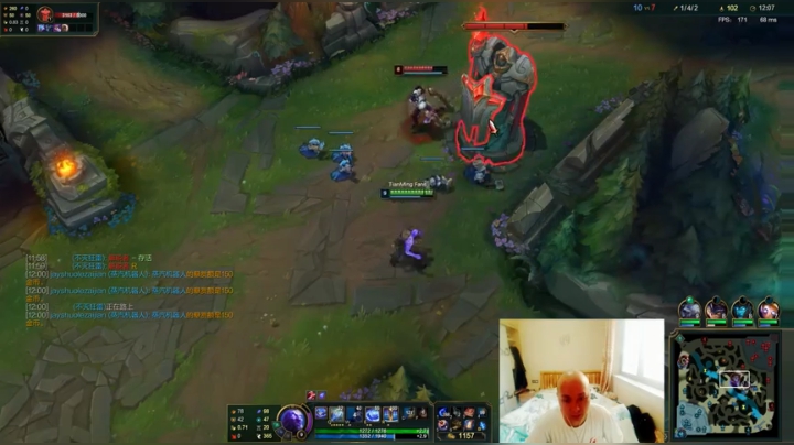 【2021-04-29 15点场】第一光头天命瑞兹：真世界第一光头5万场光头 韩服上王者