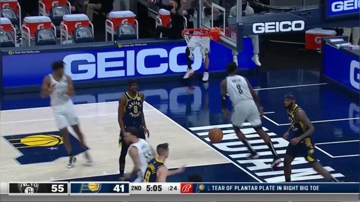 杰夫格林接球双手隔扣辛普森