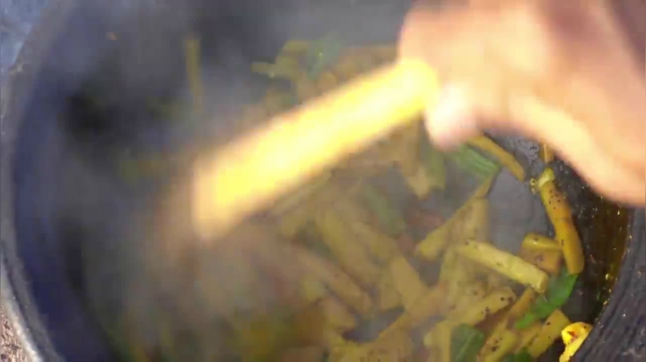 疯狂的印度美食 _ 印度素食萝卜汤