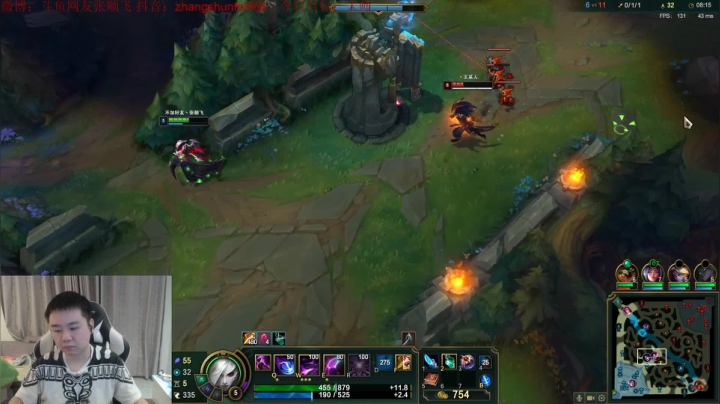 【英雄联盟】网友张顺飞的精彩时刻 20210504 21点场