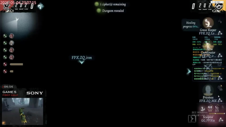 【2021-05-04 22点场】小奶狗甜瓜：甜瓜：和我一起看看比赛吧