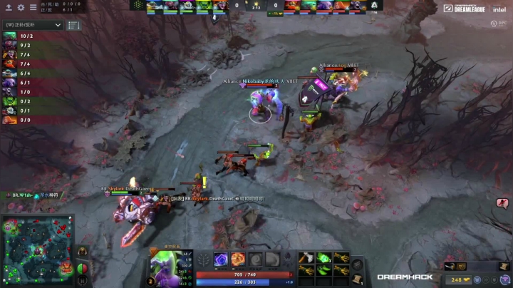 DPC S2 欧洲区 Brame vs Alliance BO3 第二场 5.4