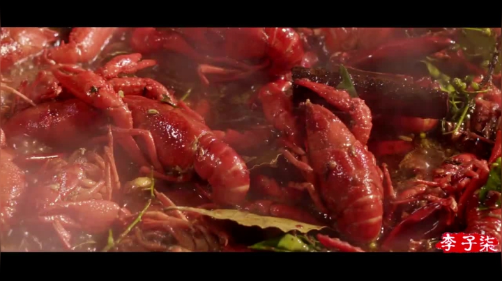 我在斗鱼看李子柒liziqi直播美食