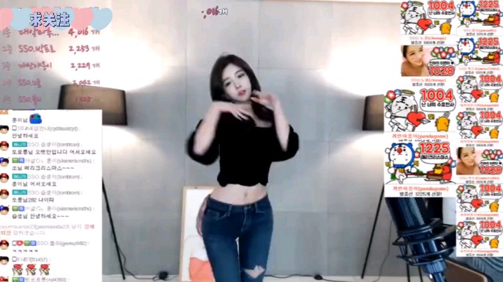 韩国主播尹素婉性感热舞