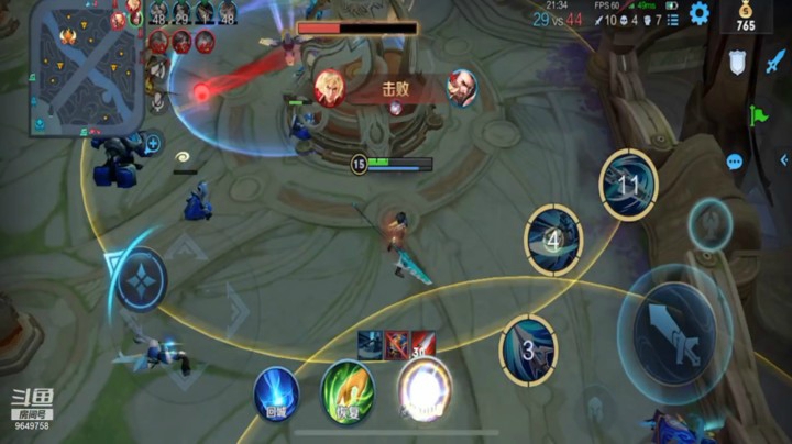 细节操作韩信，你金身我拆水晶。#斗鱼视频春季赛#