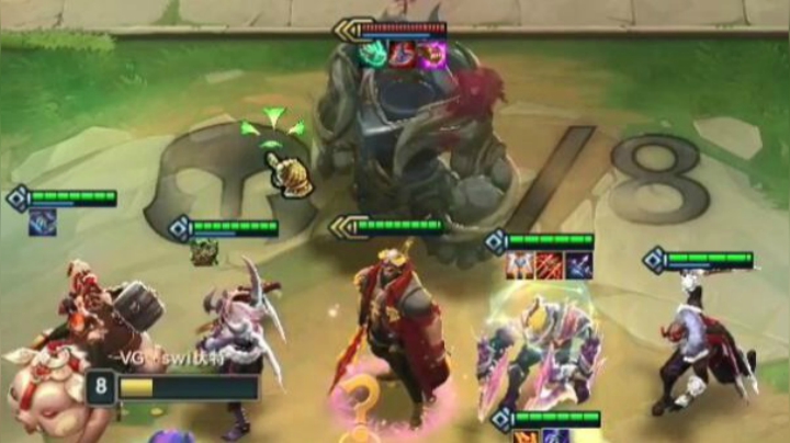 最后一波诺手没出暴击，真吓人