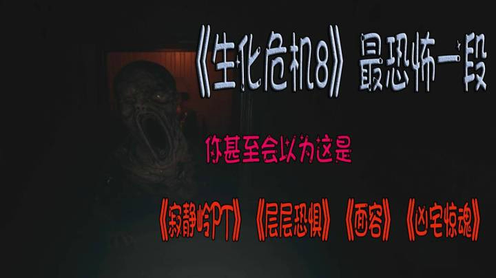 【安猫】生化危机8（贝内文托家）鬼屋一游...