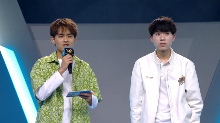 【赛后采访】QG.三皮：道具赛后期尽全力连追四分，尽力打好接下来的每一把就好