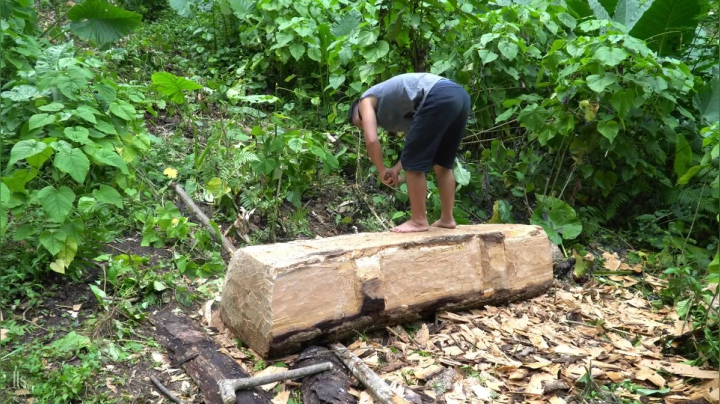 第二季1080P E38你觉得我用木头做什么？【真人我的世界-空手发展-单人炼铁】