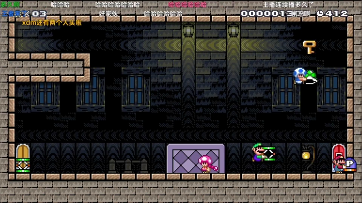 我在斗鱼看KazeLink直播马里奥制造