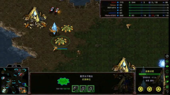 星际争霸3v3