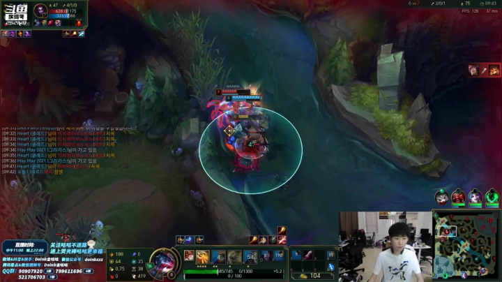 【英雄联盟】金咕咕金咕咕doinb的精彩时刻 20210510 17点场