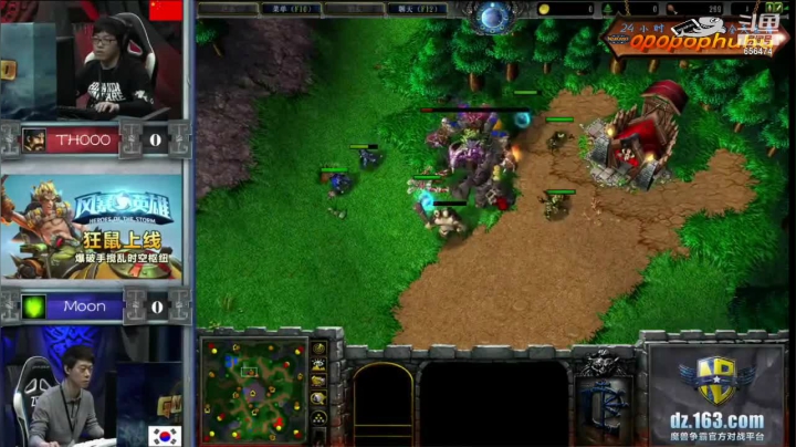 【魔兽争霸】opopophuhu的精彩时刻 20210510 11点场