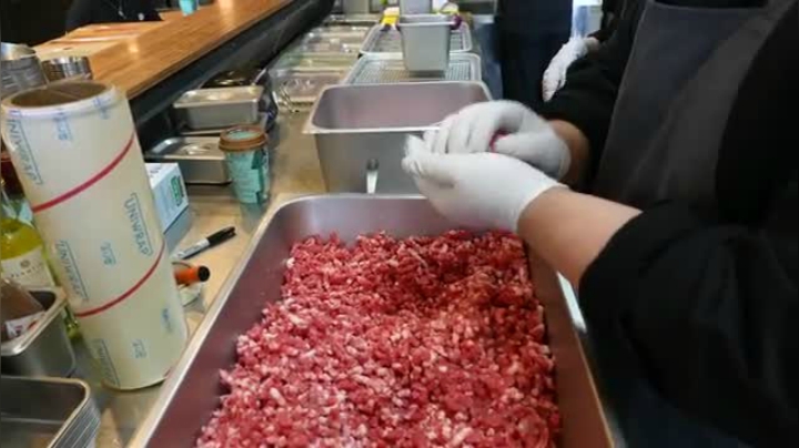 纽约 式汉堡包装