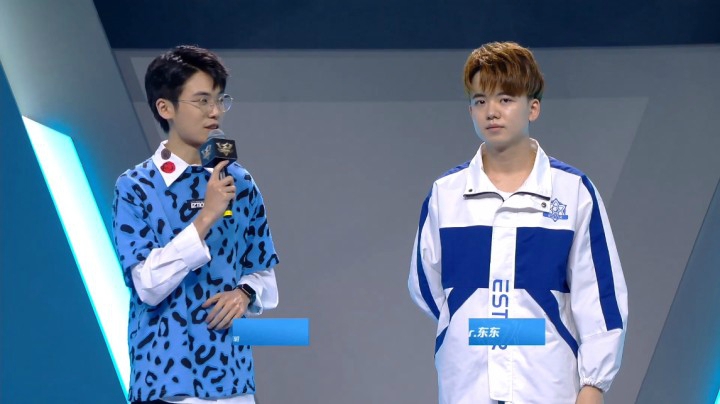 【赛后采访】eStar.东东：训练赛和打比赛会有些差距的，可能在环境方面需要适应